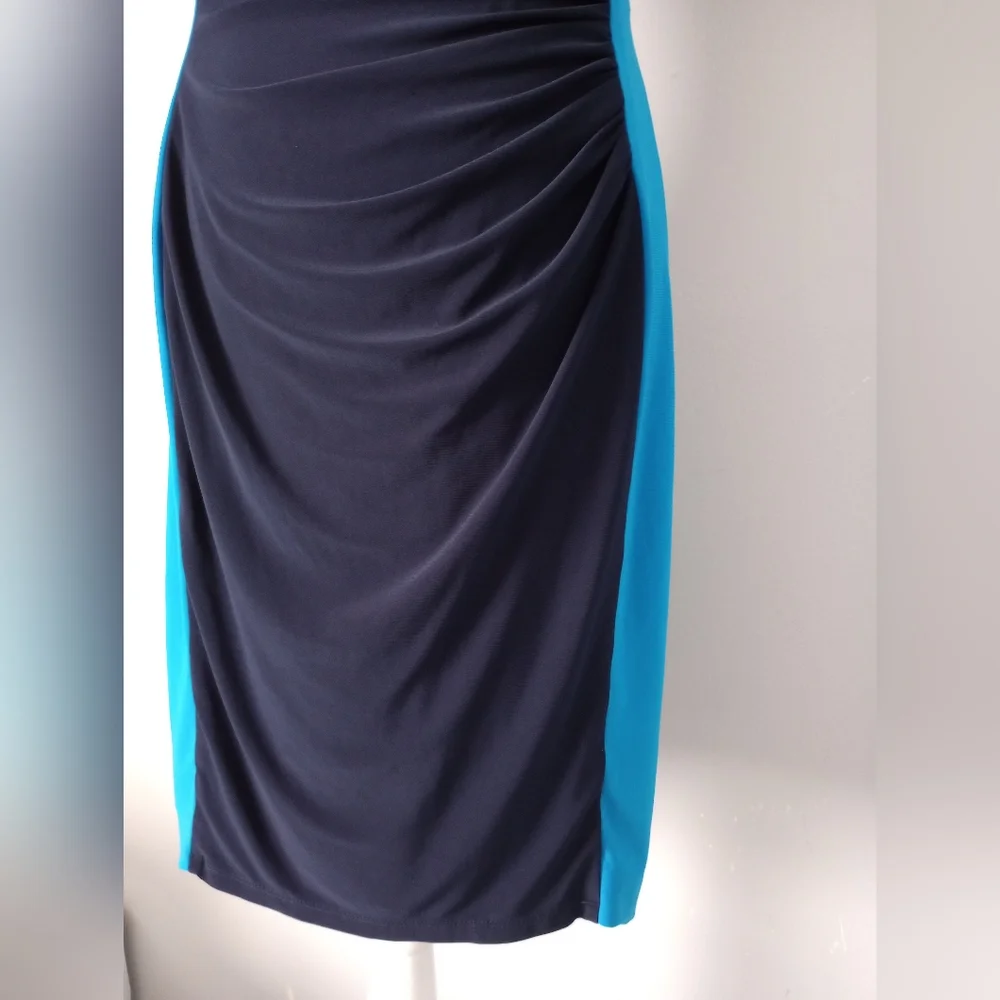 Ralph Lauren Style shift sleeveless Size 8 Good Condition Navy Blue   Pull On - Picture 6 of 8